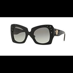 Versace Crystal Charm Sunglasses